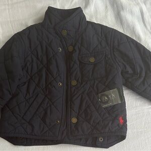 Polo by Ralph Lauren Kids Navy Quilted Puffer Jacket